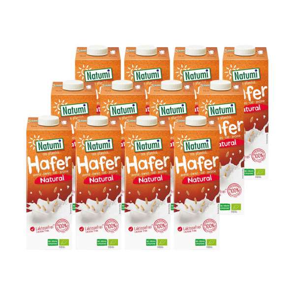 Bebida de avena natural bio (set 12) Bebida de avena natural bio (set 12)