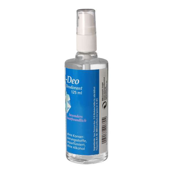 Desodorante líquido mineral de alumbre natural