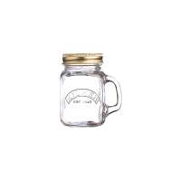 Jarra mini de vidrio con asa 140ml Jarra mini de vidrio con asa 140ml