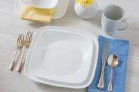 Vista previa: Plato cuadrado Corelle 26,6 cm Vista previa: Plato cuadrado Corelle 26,6 cm