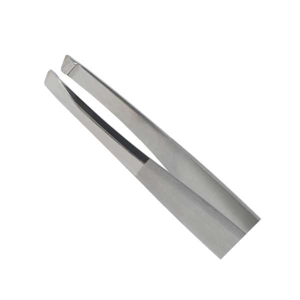 Pinzas de depilar punta oblicua sin níquel