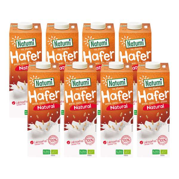 Bebida de avena natural bio (set 8) Bebida de avena natural bio (set 8)