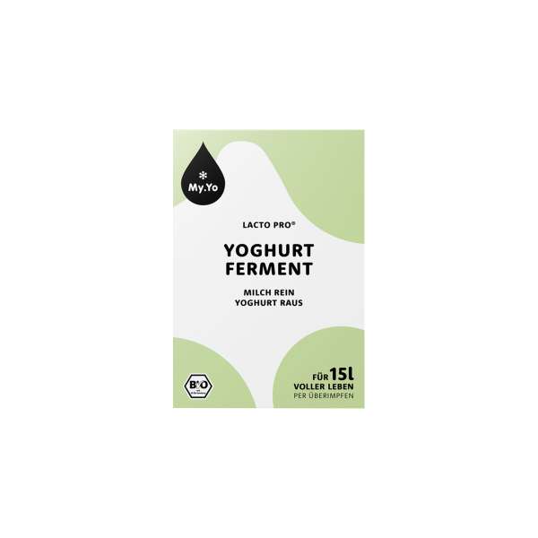 Fermentos ecológicos para yogur con probióticos LACTO PRO® Fermentos ecológicos para yogur con probióticos LACTO PRO®
