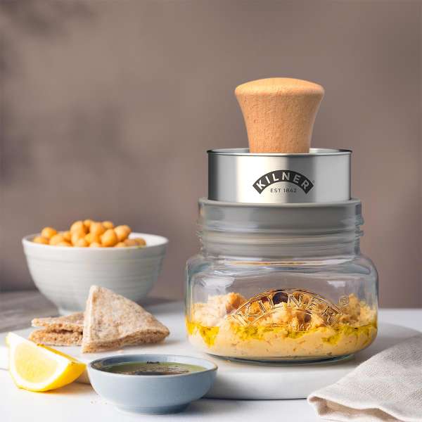 Set Mash & Store para hacer puré, guacamole y hummus