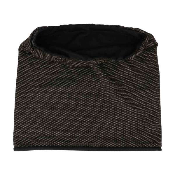 Pañuelo-braga tubular negra antirradiación