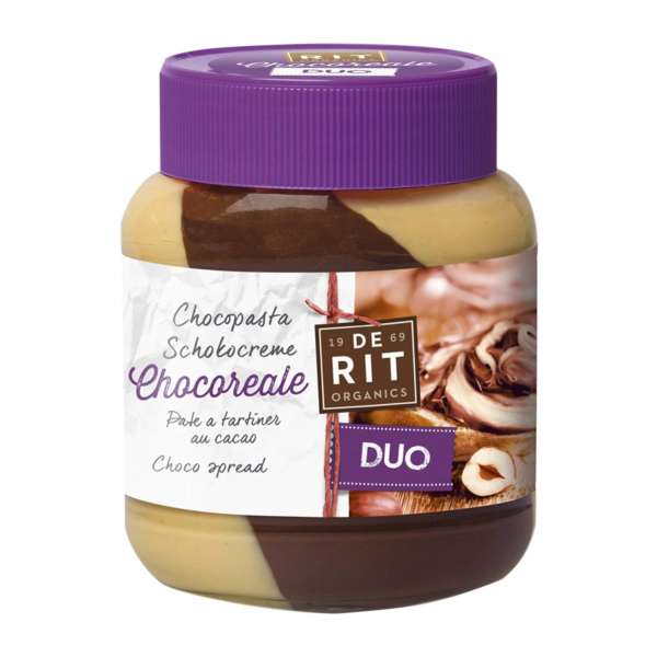 Crema de cacao sin leche bio Duo Crema de cacao sin leche bio Duo