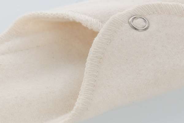 Compresa con alas bio de algodón lavable