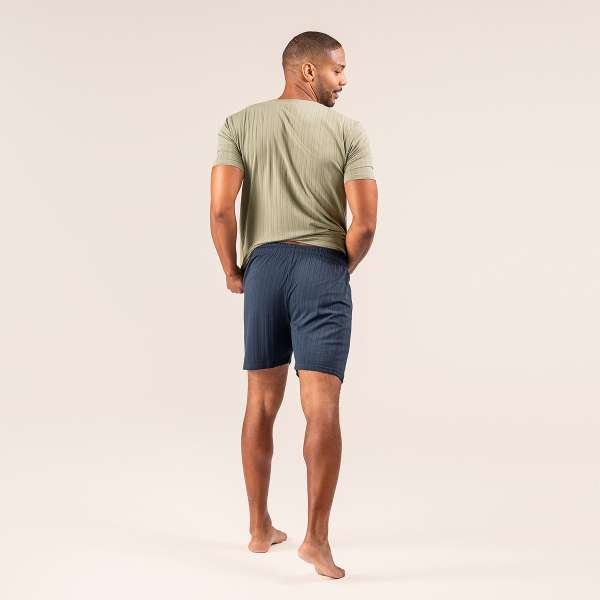 Pijama corto hombre algodón ecológico Rex