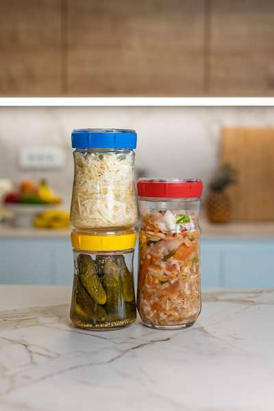 Tarro para fermentar vegetales Kefirko