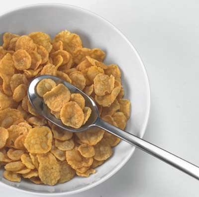 Cereales de maíz bio sin azúcar