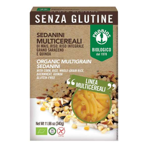 Pasta sedanini ecológica sin gluten Pasta sedanini ecológica sin gluten