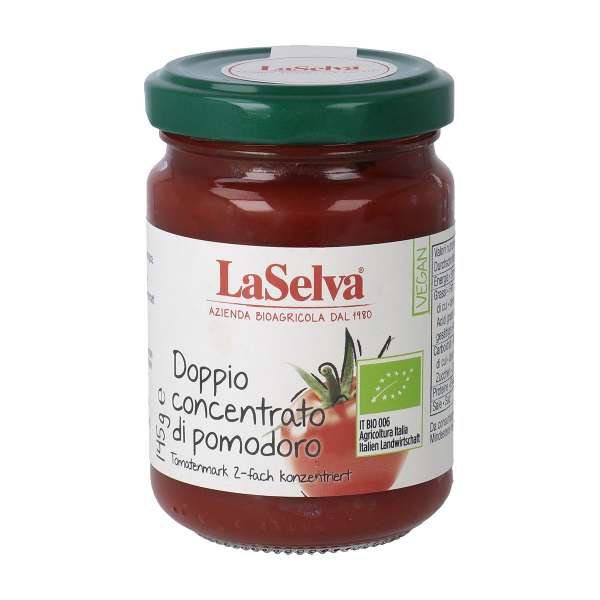 Pasta de tomate ecológica concentrada LaSelva Pasta de tomate ecológica concentrada LaSelva