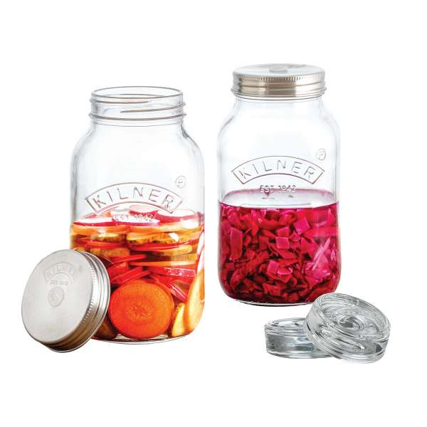 Set de tarros de fermentación Kilner