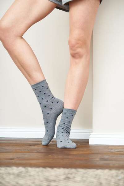 Calcetines algodón bio para mujer (2uds)