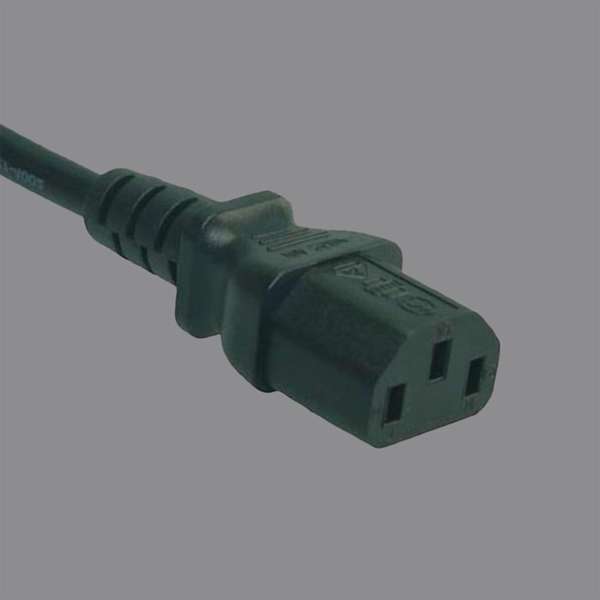 Cable alimentación antirradiación IEC C13 hembra