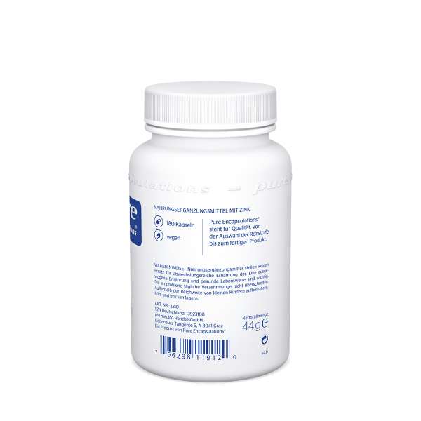 Zinc 30 - Picolinato de zinc (60 cápsulas)