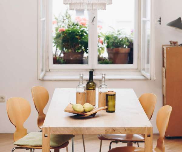 Candelero-botella (transparente)