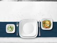 Vista previa: Vajilla de vidrio Corelle 12 piezas Vista previa: Vajilla de vidrio Corelle 12 piezas