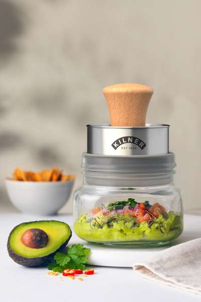 Set Mash & Store para hacer puré, guacamole y hummus
