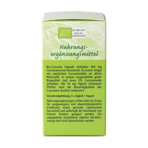 Cúrcuma ecológica (90 cápsulas)