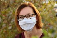 Mascarilla antirradiación alta frecuencia con clip nasal Mascarilla antirradiación alta frecuencia con clip nasal