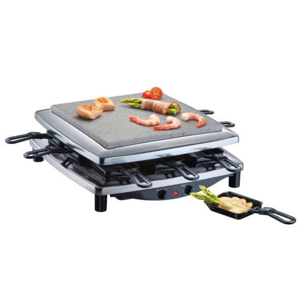Parrilla Raclette RC3 cromada