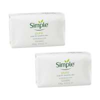 Jabón puro de Simple sin fragancia (pack 2 uds) Jabón puro de Simple sin fragancia (pack 2 uds)