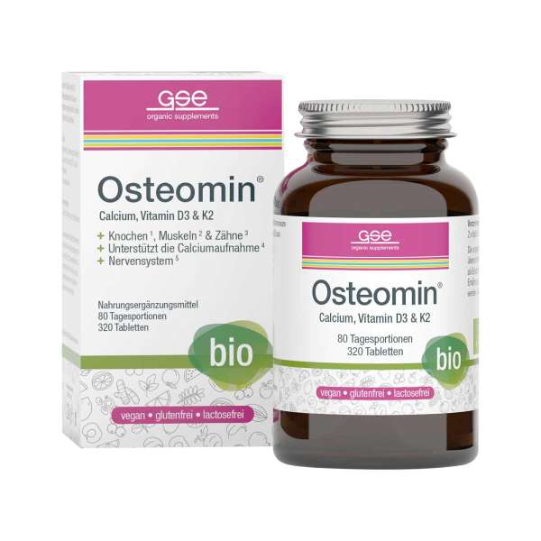 Suplemento Osteomin Bio con calcio y Vitamina D3 Suplemento Osteomin Bio con calcio y Vitamina D3