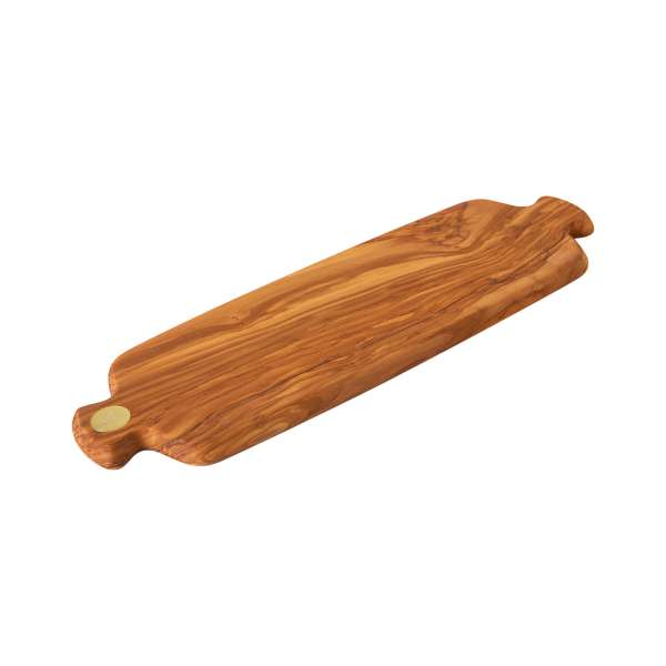 Tabla de corte de madera de olivo 42x14 cm Tabla de corte de madera de olivo 42x14 cm