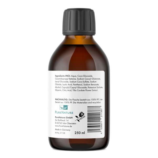 Gel natural sin fragancia para ducha Pure Nature