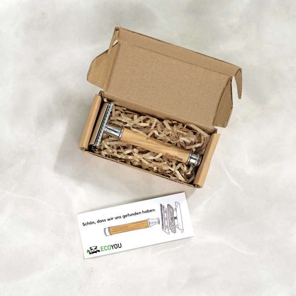 Maquinilla de afeitar ecológica