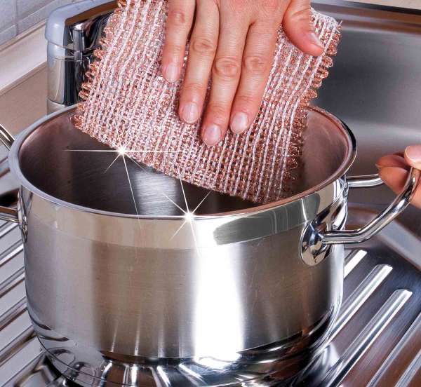 Paños de cobre para limpieza (3 uds.)