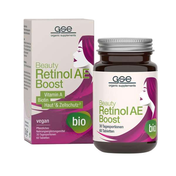 Suplemento ecológico de belleza Retinol AE Boost Suplemento ecológico de belleza Retinol AE Boost
