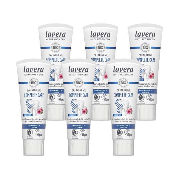 Dentífrico ecológico Complete Care pack de 6 uds. Dentífrico ecológico Complete Care pack de 6 uds.