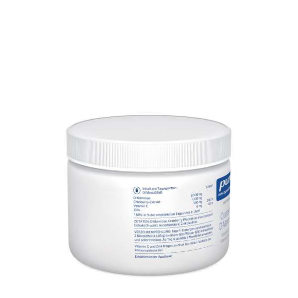 Suplemento Cranberry D-Manose de Pure Encapsultions