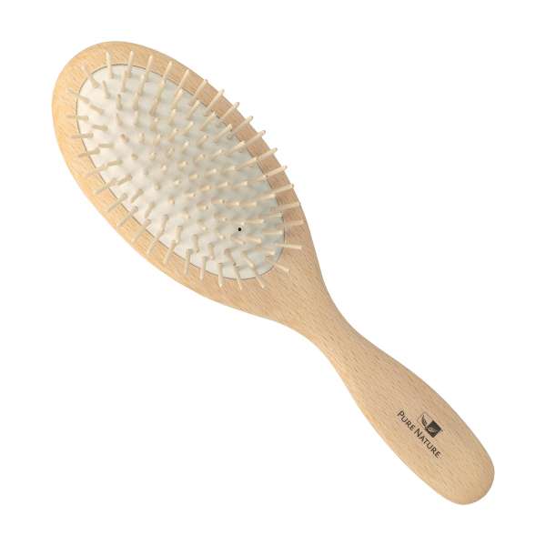 Cepillo para cabello con púas de madera 21 x 7 cm Cepillo para cabello con púas de madera 21 x 7 cm