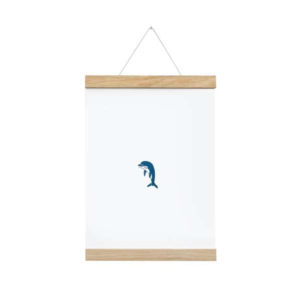 Marco de roble para fotos e ilustraciones 21 cm