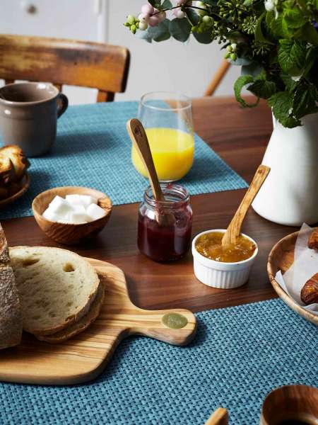 Tabla de corte de madera de olivo 29x20 cm