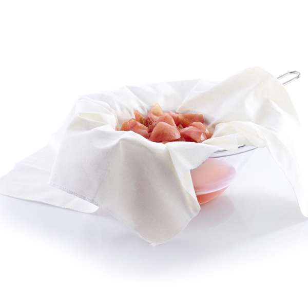 Gasa de algodón para escurrir alimentos