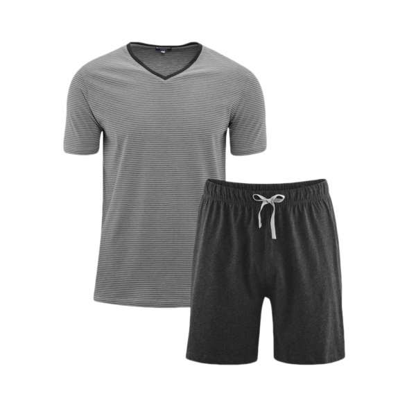 Pijama corto hombre algodón bio Pijama corto hombre algodón bio
