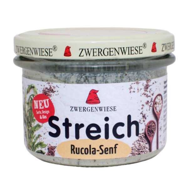 Crema de rúcula ecológica con mostaza Crema de rúcula ecológica con mostaza
