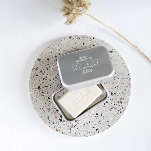 Jabonera de aluminio de Klar Seife