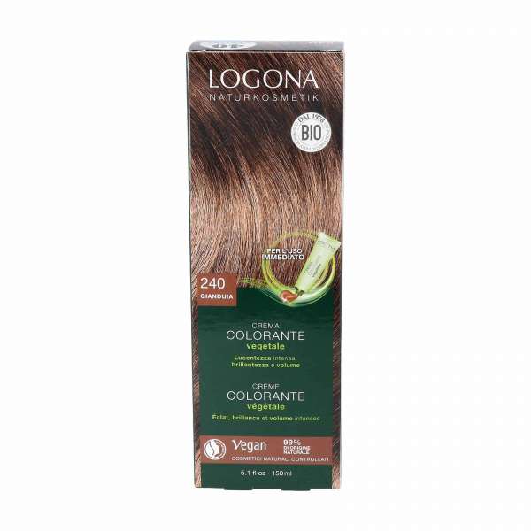Tinte vegetal en crema de Logona color Teka